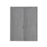 Wooden insulated fireproof door
